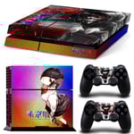 Kit De Autocollants Skin Decal Pour Console De Jeu Ps4 Corps Entier Manette One Piece, T1tn-Ps4-7431
