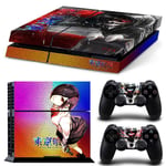 Kit De Autocollants Skin Decal Pour Console De Jeu Ps4 Corps Entier Manette One Piece, T1tn-Ps4-7431