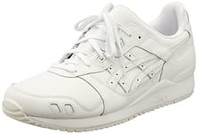 ASICS Unisex Gel-Lyte III OG Sneaker, White/White, 9.5 UK