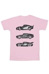 Cars Text Racers Cotton Boyfriend T-Shirt