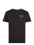 Tommy Hilfiger Cn Ss Tee Logo Svart
