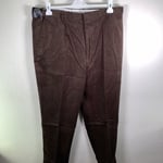 Pegasus MT291 Men's Corduroy Trousers, W40 L29, Brown, RRP £37