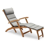 Fritz Hansen - Deck Chair Cushion, Outdoor Textile / Ash - Dynor & kuddar