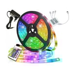 15m LED-Strip-ljus med RGB-ljusslinga LED-remsa - Perfet multicolor