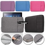 Carrying Laptop Sleeve Pouch Case Bag For 10" Huawei Honor/mediapad Tablet