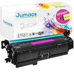 Toner Jumao compatible pour HP Color LaserJet Pro MFP M277dw, Magenta 2300 pages