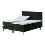 Tempur Relaxation Ställbar Säng Sängpaket 160x200 Grön