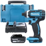 Makita DTD152 18V LXT Cordless Impact Driver With 1 x 3.0Ah Battery, Charger,...