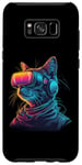 Galaxy S8+ Neon Feline Fantasy Case