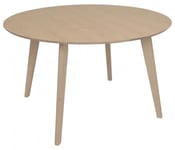 Nordic Furniture Group - Sagene Matbord 130 cm Vitpigmenterad Ek
