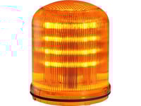 Anderssons Agentur M-Line, Multi Lampe Flr Orange Med Roterende, Blink Og Fast Lys.Tilslutninger Lav Base 12/24Vac/Dc, Dyb Base M/Trafo 90-240V, Ip65