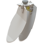 NI TX11 Lock Tegra 160 mm spjäll, tumskruv
