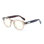 GUNNAR Optiks Emery Blue Light Filter Glasses, Rose Tortoise, Clear Ti