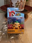 Jakks Pacific Nintendo Super Mario Ludwig Figure 2.5 Inch NEW. Free Post