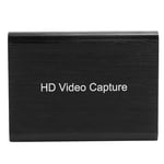 Carte de Capture vidéo USB 2.0, haute définition 4K, 1080P, HDMI, enregistrement en direct, boîtier en aluminium