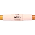 Barry M Chisel Cheeks Highlighter Cream Duo Gold/Bronze