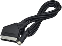 CHILDMORY 6ft 1.8m RGB Scart AV Cable Lead for Saturn Games Console
