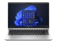 HP ProBook 445 G10 Notebook - AMD Ryzen 5 - 7530U / jusqu'à 4.5 GHz - Win 11 Pro - Radeon Graphics - 8 Go RAM - 256 Go SSD NVMe - 14" IPS 1920 x 1080 (Full HD) - Wi-Fi 6E, carte sans fil Bluetooth 5.3 - brochet argent aluminium - clavier : Français