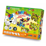 Feuchtmann Feuchtmann-3d Spielwaren 6347003-Klecksi Creame Partybox Masks, coloriage 3D, 6 Motifs, 634 7003