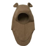 HUTTEliHUT TEDDY E-hut cotton fleece bear ears – molé - 6-12m