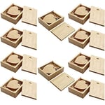 A Plus+ 10 PCS USB 3.0 Memory Sticks 32GB Wooden Heart USB 3.0 Flash Drive with 10 PCS Wooden Cases Gift Box in Bulk