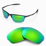 New WL Polarized Emerald Replacement Lenses For Oakley Half Wire 2.0 Sunglasses