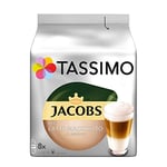 Tassimo Jacobs Type Latte Macchiato Classico, 5 Coffee Capsules for 8 Drinks
