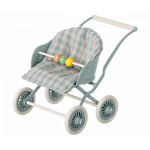 Maileg - Stroller, Baby mice - Mint