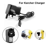 Mains Battery Power Charger Plug & Lead Cable For Karcher Window Vacuum Cleaners
