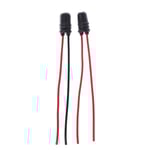 2-pack W5W T10 Auto bil Lastbil Glödlampa Sockel Hållare Båtar Anslutningsförlängning