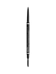Nyx Professional Makeup Micro Brow 08 Black Brow Pen 0,1G Ögonbrynspenna Smink Black NYX Professional Makeup