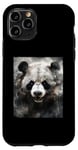 Coque pour iPhone 11 Pro Illustration portrait animal panda