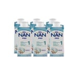 Nestlé Danmark A/S NAN Pro 1 drickfärdig, från födseln - 6 x 200 ml