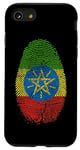 iPhone SE (2020) / 7 / 8 Ethiopia Flag Fingerprint It is in my DNA Gift Ethiopians Case