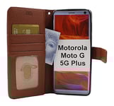 New Standcase Wallet Motorola Moto G 5G Plus (Brun)
