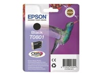 Epson tinte black t0801 1 x 7 ml claria photographic fuer stylus photo r265/285/360/rx560/585/685/p50/px650/660/7xx/8xx