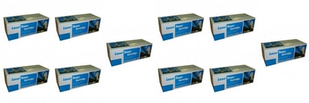 10 x  Compatible Toner Cartridges Fits Brother TN2000 HL2040 HL2050 MFC7420