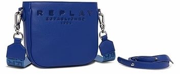 Replay Women's Fw3499 Handbag, 521 Blue China, L 21 X H 19 X D 6 CM