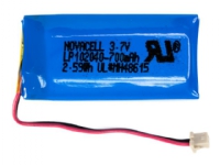 Socket - Håndholdt batteri - litiumion - 700 mAh (en pakke 5) - for Cordless Hand Scanner (CHS) 7Qi, 7X, 7Xi, 7XiRx, 7XRx