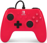 Powera Wired Controller Raspberry Red