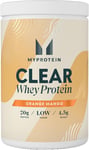 Myprotein Clear Whey Isolate Protein Powder - Orange Mango - 500G - 20 Servings