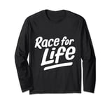 Race For Life 2024 Cancer Pink Long Sleeve T-Shirt