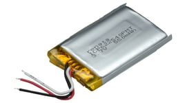 Litium Polymer Batteri, 3.7V, 550mAh