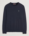 Morris Merino O-Neck Navy