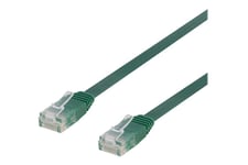 DELTACO patch-kabel - 10 m - grön