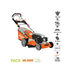 Tondeuse à gazon thermique - RURIS - RX500S - 5 en 1 mulching - 5,7 cv - 196cc