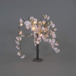 YöL Cherry Blossom Tree LED Home Decoration 48 Pink Flowers 60cm Battery Powered