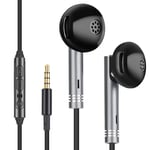 In Ear Headphones, Earphones with Microphone, Stereo Bass Earbuds, High Definition with Noise Cancelling for Galaxy, Huawei, MP3 and All Other 3.5 mm Audio Devices