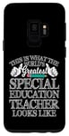 Coque pour Galaxy S9 This Is the World's Greatest SPED Special Education Teacher