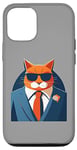 iPhone 12/12 Pro Boss Cat Swagger Feline Confidence Case
